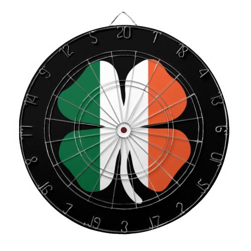 Clover Flag Dartboard With Darts