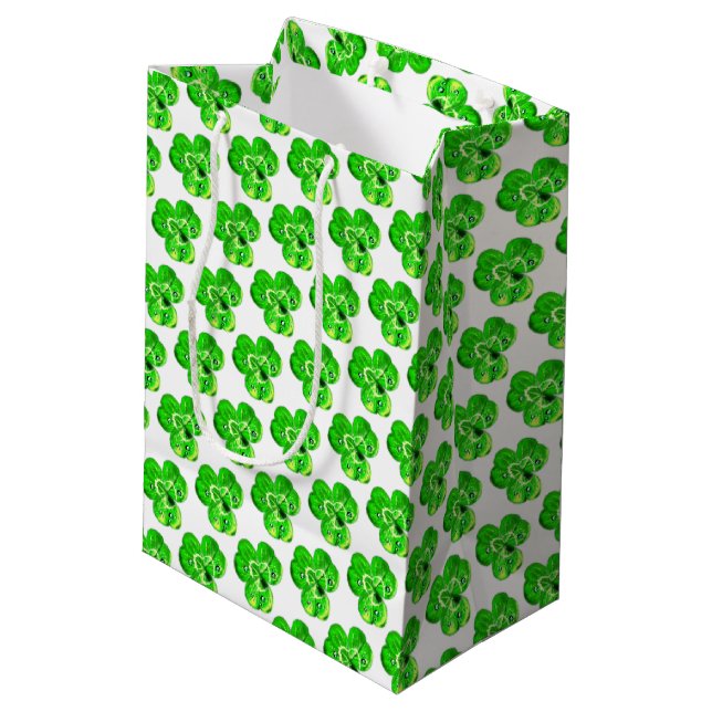 Clover Gift Bag (Back Angled)