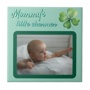 Clover Green Mommy's Little Charmer Ceramic Tile