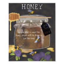 Clover Honey Bees
