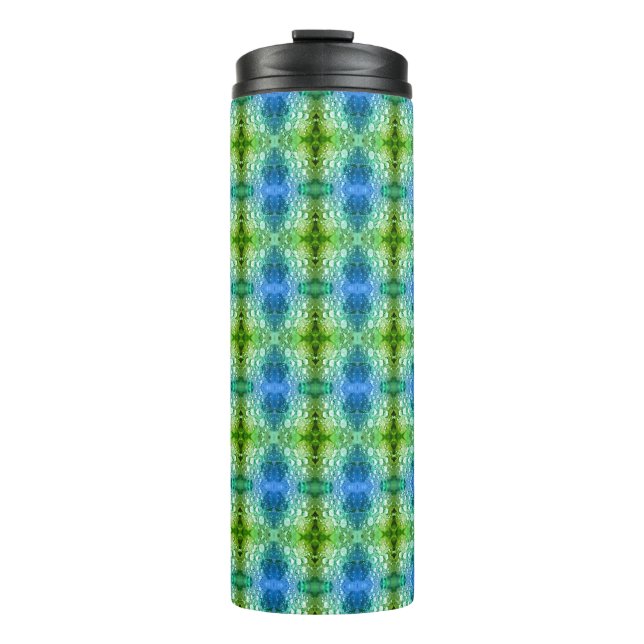 Clover Ikat GL Thermal Tumbler (Front)
