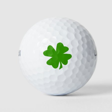 Clover Image Golf Balls