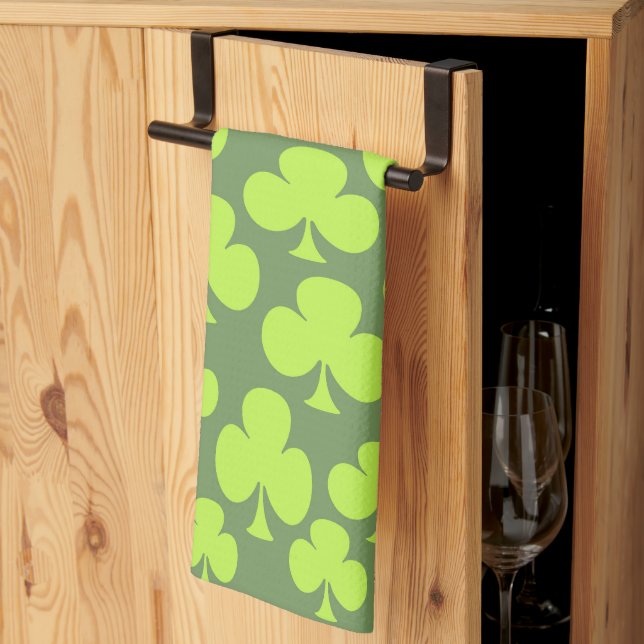 Clover Kitchen Towel (Thirds Fold)