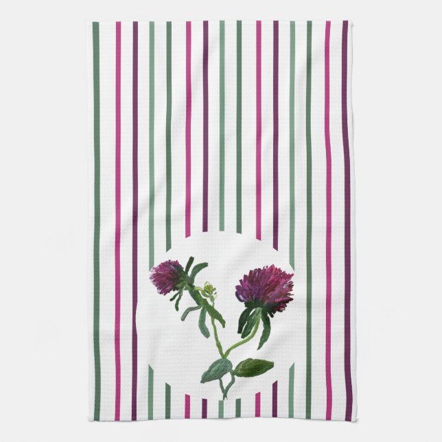 Clover Kitchen Towel (Vertical)