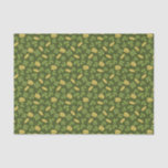 Clover Leaf &amp; Gold Coin Pattern Tissue Paper