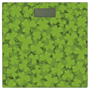 irish clover bathroom scales