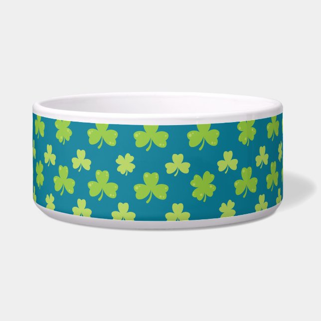 Clover Leaf Illustration Bowl (Front)
