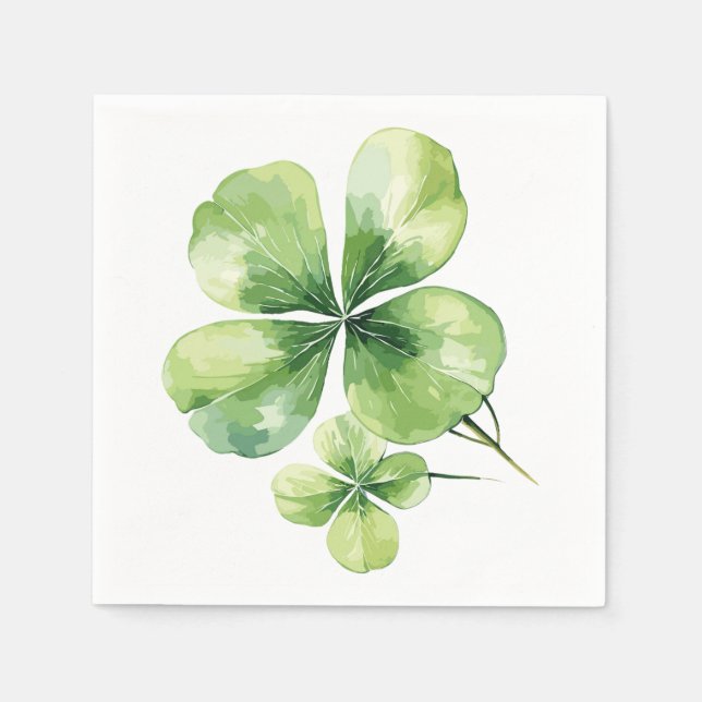 Clover leaf napkins (Front)