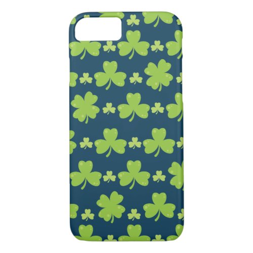 Clover Leaf Pattern iPhone 87 Case