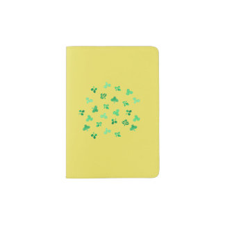 Clover Leaves Passport Holder