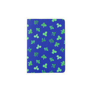 Clover Leaves Passport Holder