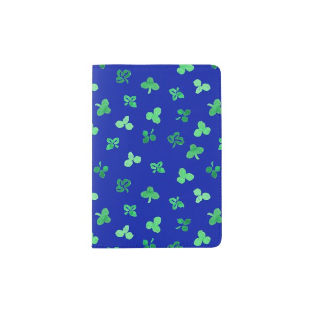 Clover Leaves Passport Holder (Front)