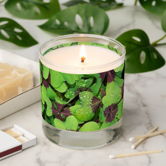 Clover Leaves Scented Candle