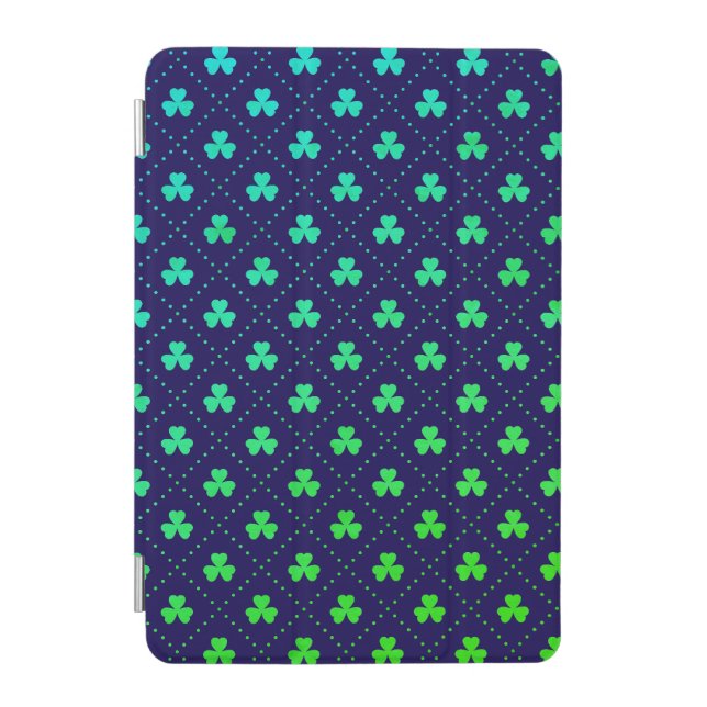 Clover Leaves St. Patrick's Day Pattern-53223 iPad Mini Cover (Front)