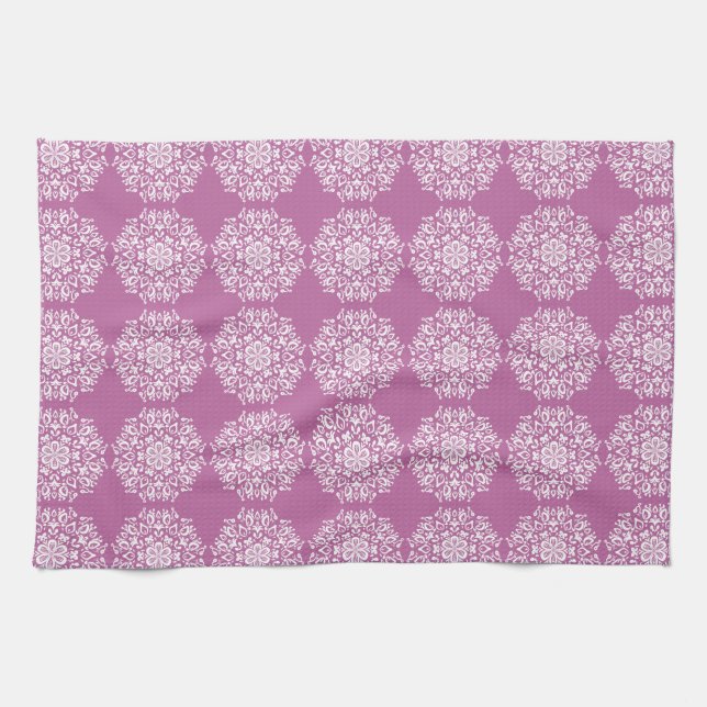 Clover Mandala Kitchen Towel (Horizontal)