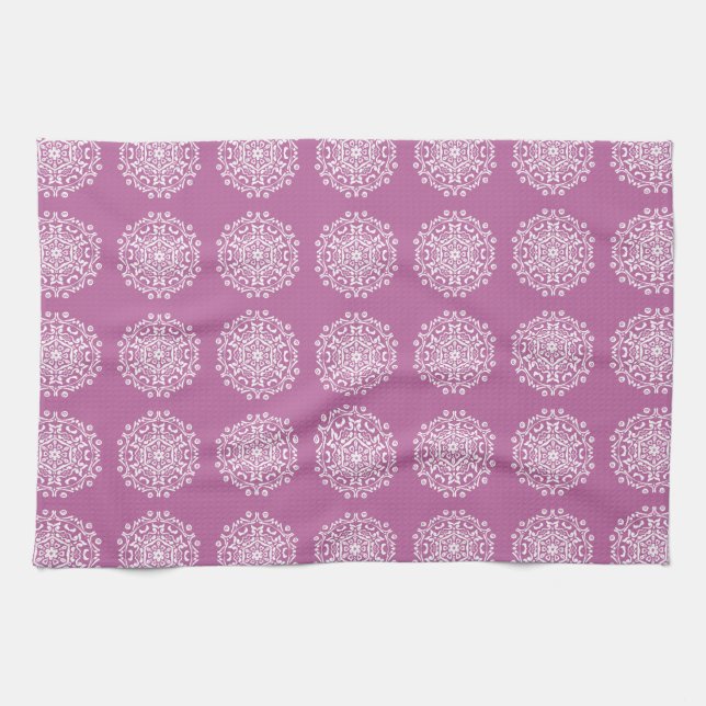 Clover Mandala Kitchen Towel (Horizontal)