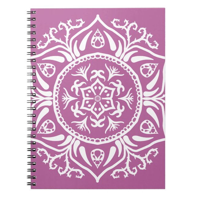 Clover Mandala Notebook (Front)