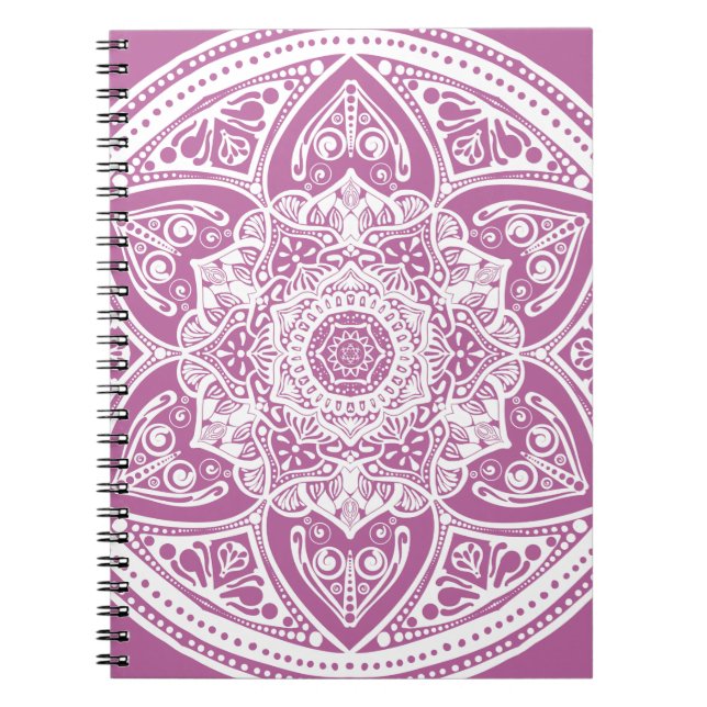 Clover Mandala Notebook (Front)