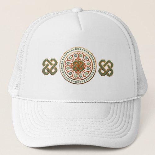 Clover Mandala Trucker Hat