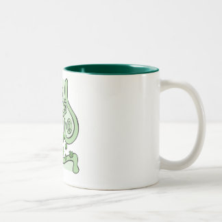 Clover Neurotransmitters Two-Tone Coffee Mug