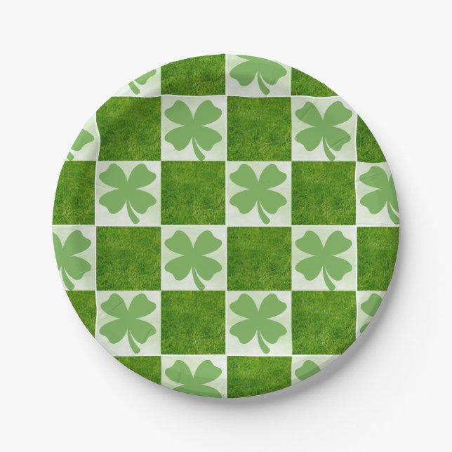 Clover Paper Plates (Front)