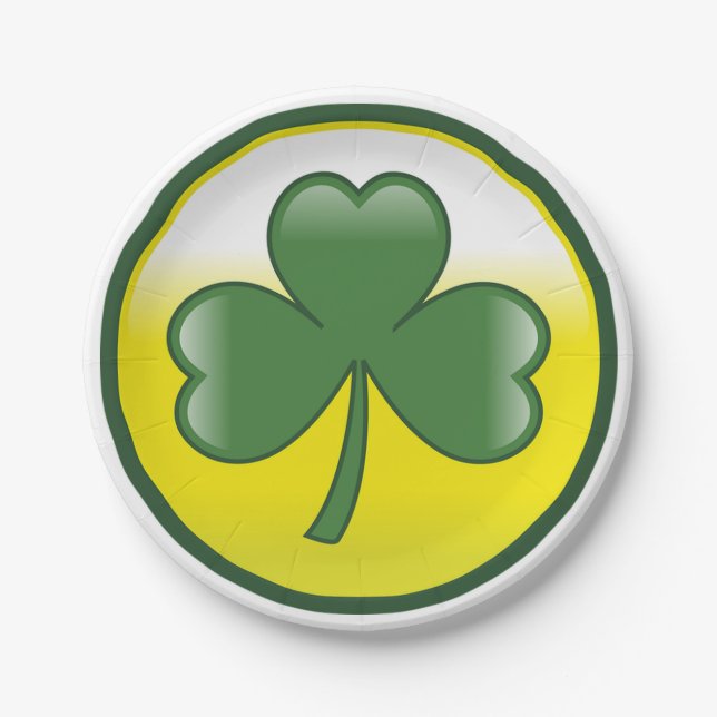 Clover Paper Plates (Front)