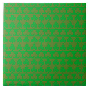 Clover Pattern Ceramic Tile