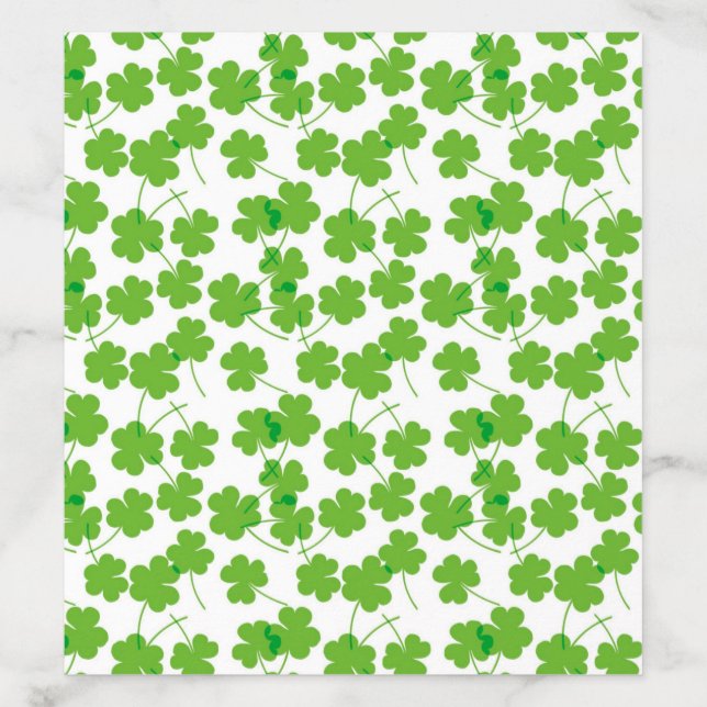 Clover Pattern Envelope Liner (Design)