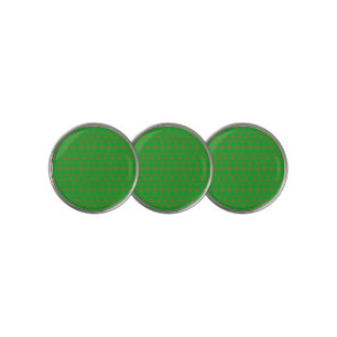 Clover Pattern Golf Ball Marker
