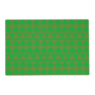 Clover Pattern Laminated Placemat