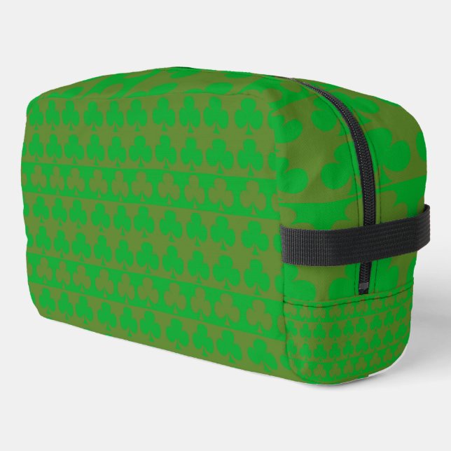 Clover Pattern Toiletry Bag (Left Corner)