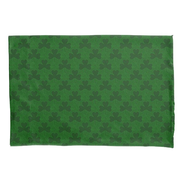 Clover Pillow Case (Front-Left)