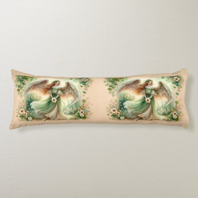 Clover Serenity Angel Body Pillow (Front)