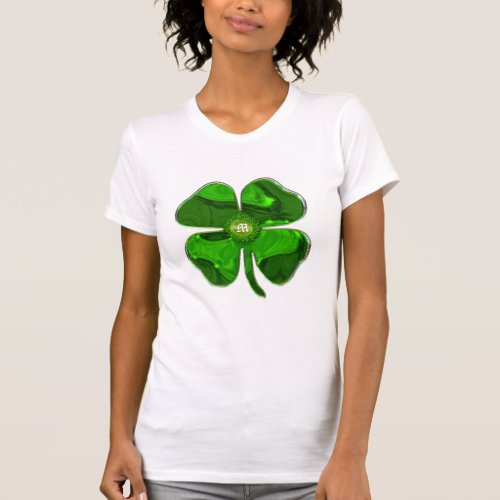 Clover Shamrock Customizable T_Shirt