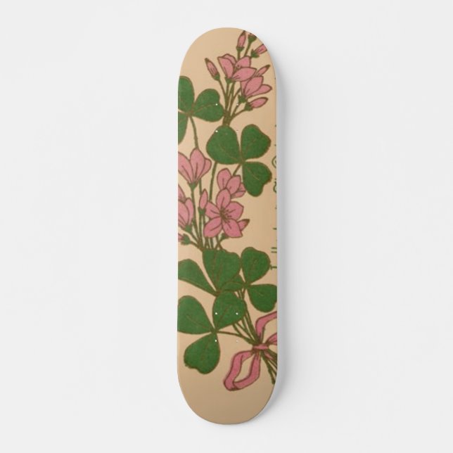 Clover Skateboard Deck (Front)