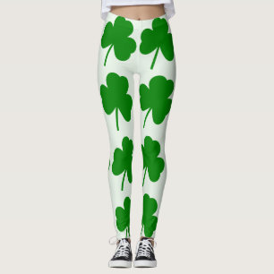 CLOVER ST. PATRICK'S DAY LEGGINGS