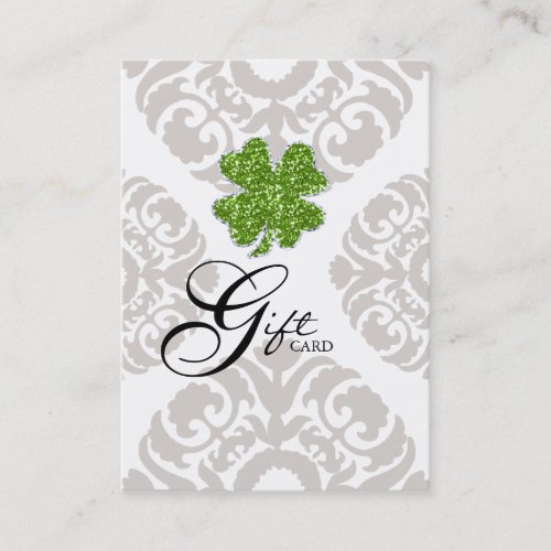 Clover St Pattys Patricks Day Gift Certificate