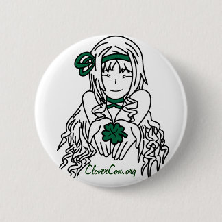 CloverCon Pinback Button