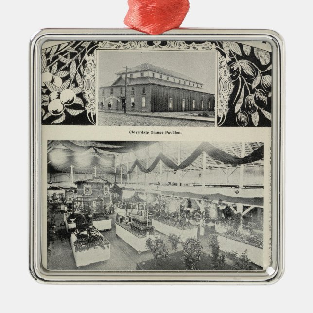 Cloverdale, California Metal Ornament (Front)