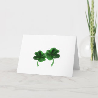 clovers card
