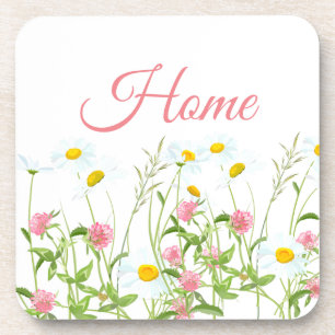 Clovers & Daisies Beverage Coaster