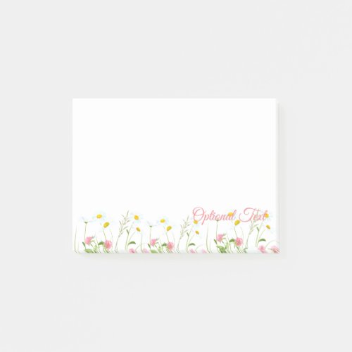 Clovers  Daisies Post_it Notes