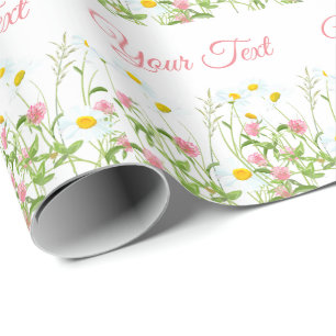 Clovers & Daisies Wrapping Paper