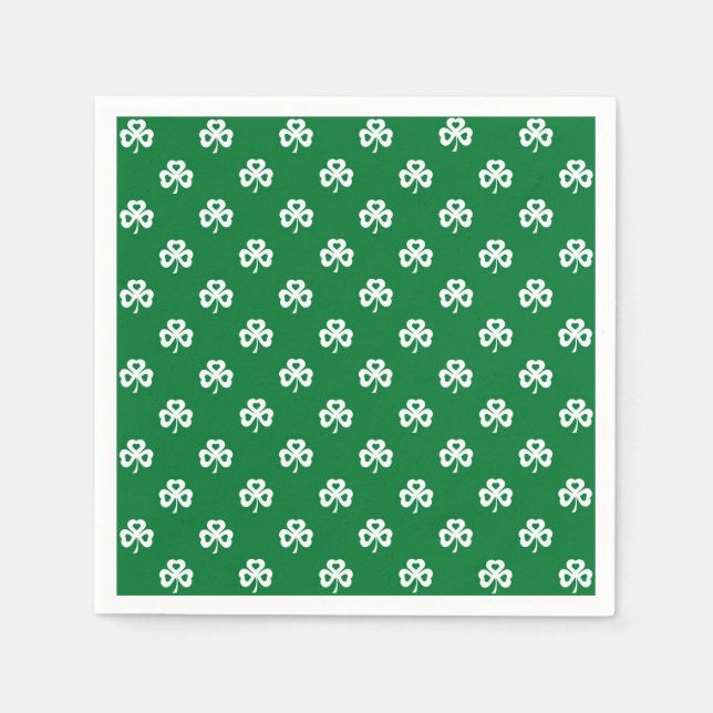 Clovers Paper Napkins (Front)