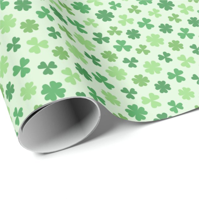 Clovers Wrapping Paper (Roll Corner)