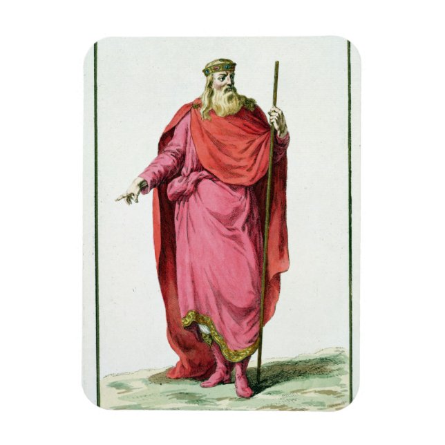 Clovis I (481-511) King of the Salian Franks from Magnet (Vertical)