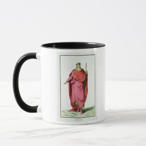 Clovis I 481_511 King of the Salian Franks from Mug