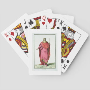 Clovis I (481-511) King of the Salian Franks from Poker Cards