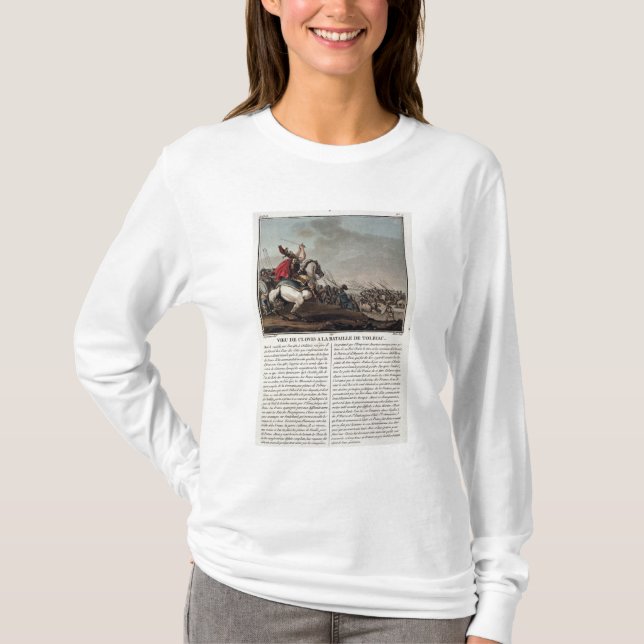 Clovis I (c.466-511) at the Battle of Tolbiac, 496 T-Shirt (Front)