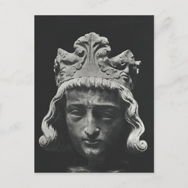 Clovis II , Merovingian Frankish Postcard (Front)